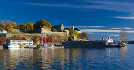 Sticker - Akershus Fortress, Oslo, Norway