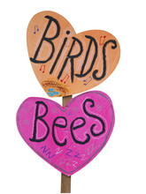 Birds And Bees Placard