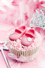 Canvas Print - Princess cupcake