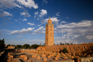 Canvas Print - La Koutoubia à Marrakech