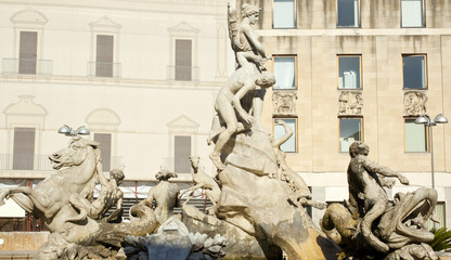 Wall Mural - Fontana di Artemide, Siracusa