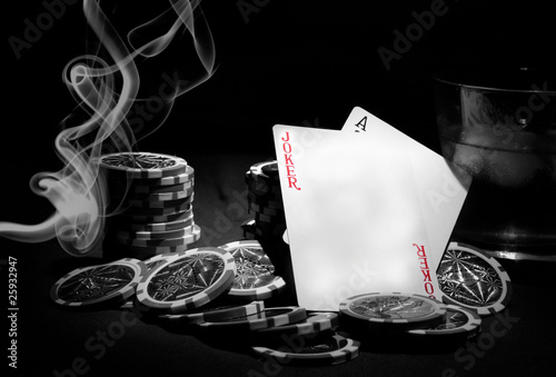 Fotoboard na płycie Poker