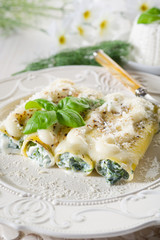 Sticker - cannelloni ricotta&spinach-cannelloni ricotta spinaci