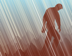 Wall Mural - trudge