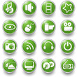 © Artco - multimedia green buttons