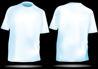 Wall Mural - TShirt ,shirt front and back with mesh