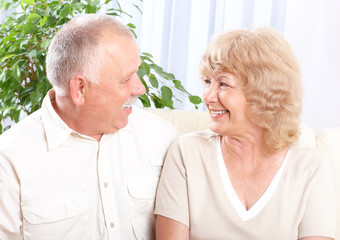 Wall Mural - Senior couple