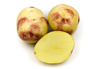 Pink Kiss Potatoes