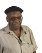 © Savannah1969 - Old African American Man with Beret with white background