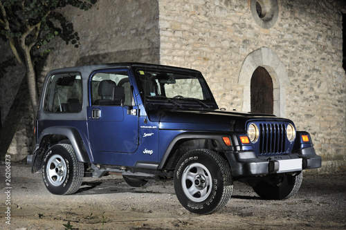 Fototapeta na wymiar Jeep Wrangler Sport 2.5