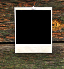 blank photo frame