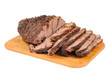 © grauvision - Roast beef on a wooden board