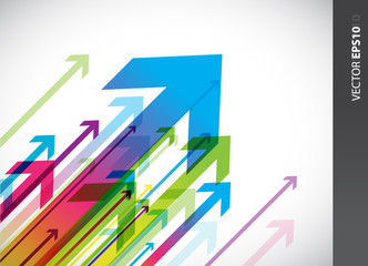 Canvas Print - abstract colored background