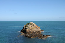 Rocky Outcrop Off The Coast Of Herm