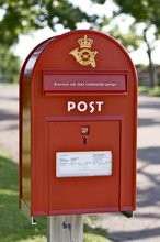 Danish Red Mailbox
