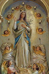 Wall Mural - Immaculate Heart of Mary