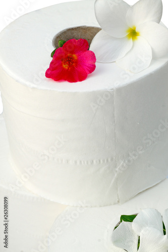 Fleurs Sur Rouleaux De Papier Toilette Photo Stock Adobe Stock Fleurs Sur Rouleaux De Papier Toilette Photo Stock Adobe Stock