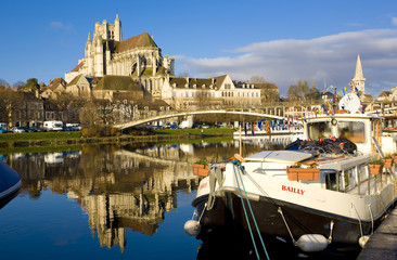 Sticker - Auxerre, Burgundy, France