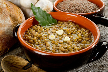 lentils soup- lenticchie