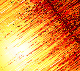 Fototapete - Square fire motion background