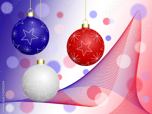 Boules De Noël En Bleu Blanc Rouge Buy This Stock