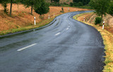 Fototapeta Kuchnia - Road after rain
