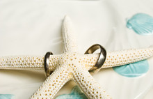 Wedding Decoration - Rings And Starfish
