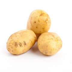 Sticker - potatoes isolated