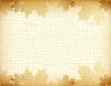Old Paper Autumn Background