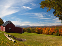 Autumn View In Vermont