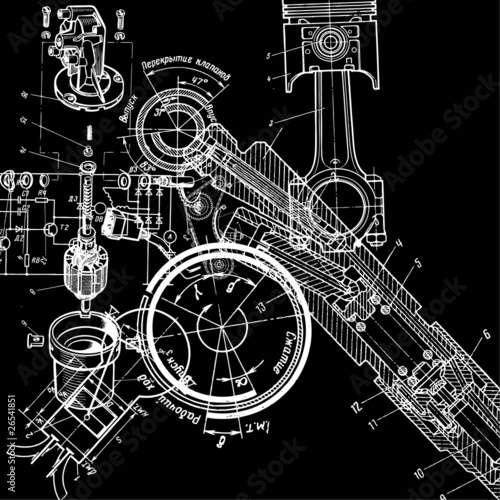 Board z aluminiowym obramowaniem Rysunek techniczny