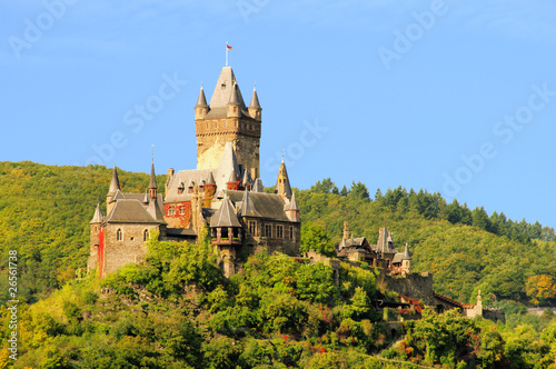 Obraz na płótnie canvas Cochem reichsburg - zamek cochem 09