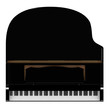 Piano (top view)