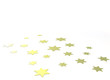 © Jezper - Golden stars on white background