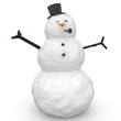 © DNY3D - 3d snowman