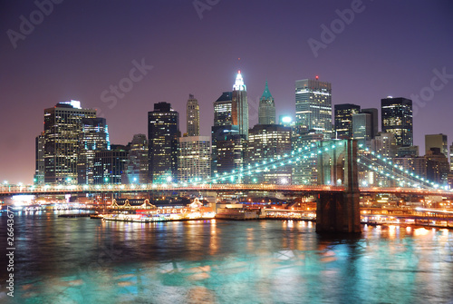 Nowoczesny obraz na płótnie New York City Manhattan