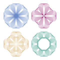 Poster - Guilloche rosette