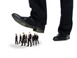 © gemenacom - Group of Businessmen under a sole