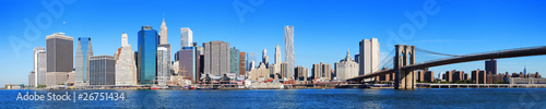 Fototapeta na wymiar New York City Manhattan skyline panorama