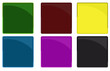 colorfull blank vector icons
