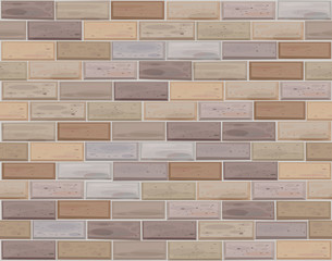 Wall Mural - vector seamless brick wall