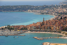 Italy. Panorama Of San Remo