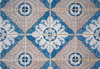 Fototapete - Ornamental old tiles