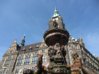 Wall Mural - Altes Rathaus in Wuppertal-Elberfeld