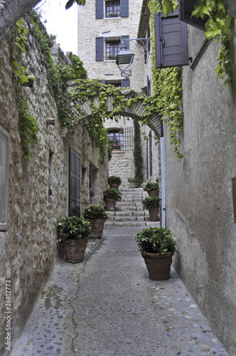 Tapeta ścienna Saint paul de vence, aleja