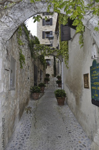 Tapeta ścienna Saint paul de vence, aleja
