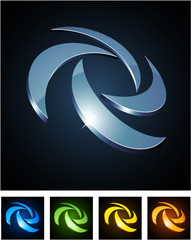 Sticker - Color vibrant emblems.