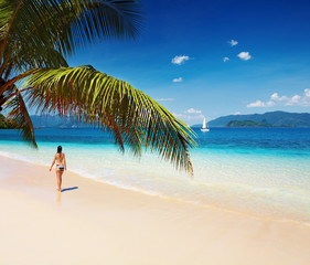 Poster - Tropical beach, Thailand