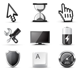 Communication icons | B&W series