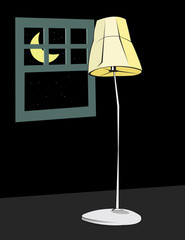 lamp night